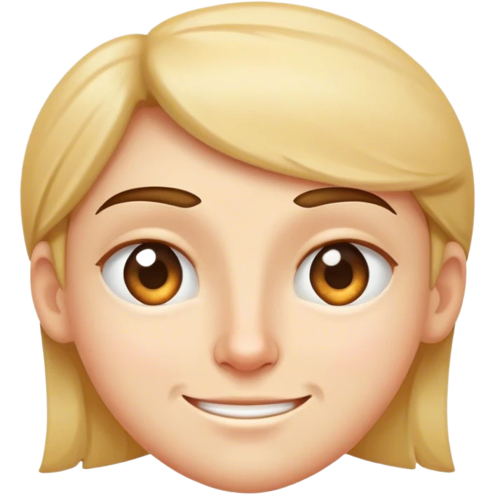 Squinty eye smirk emoji