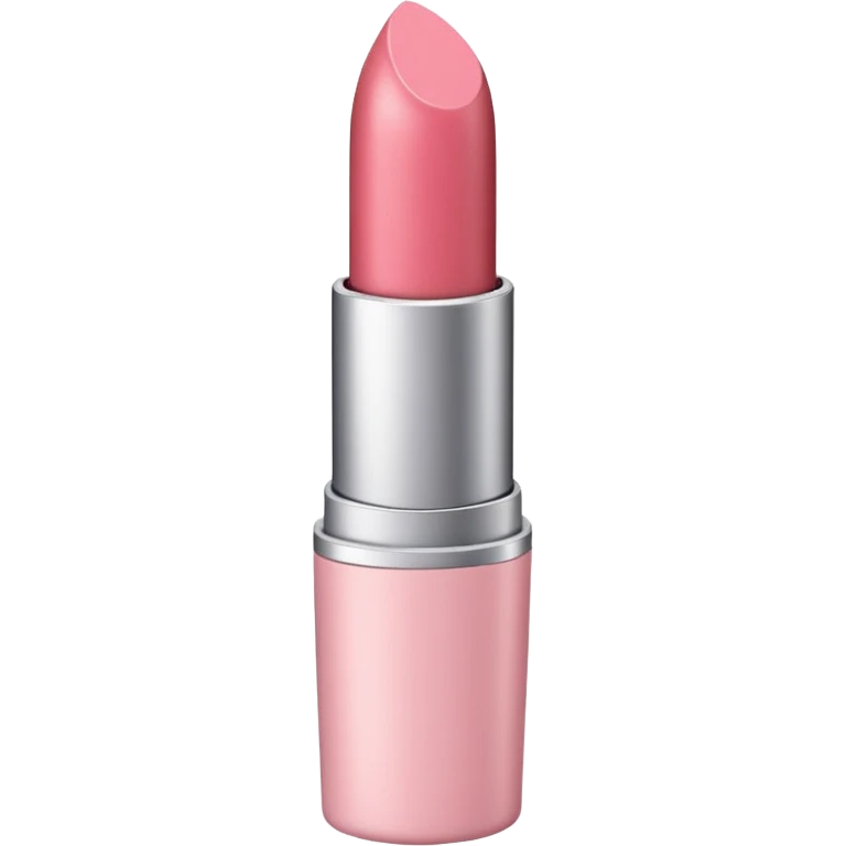 lipstick print from a kiss in soft pink, pastel light emoji