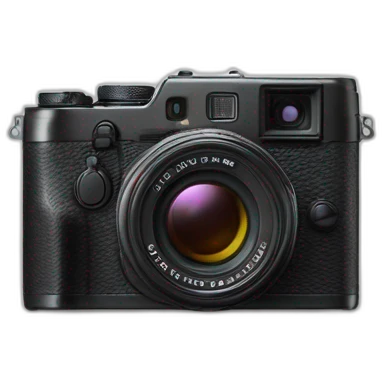 Fujifilm x100v camera emoji