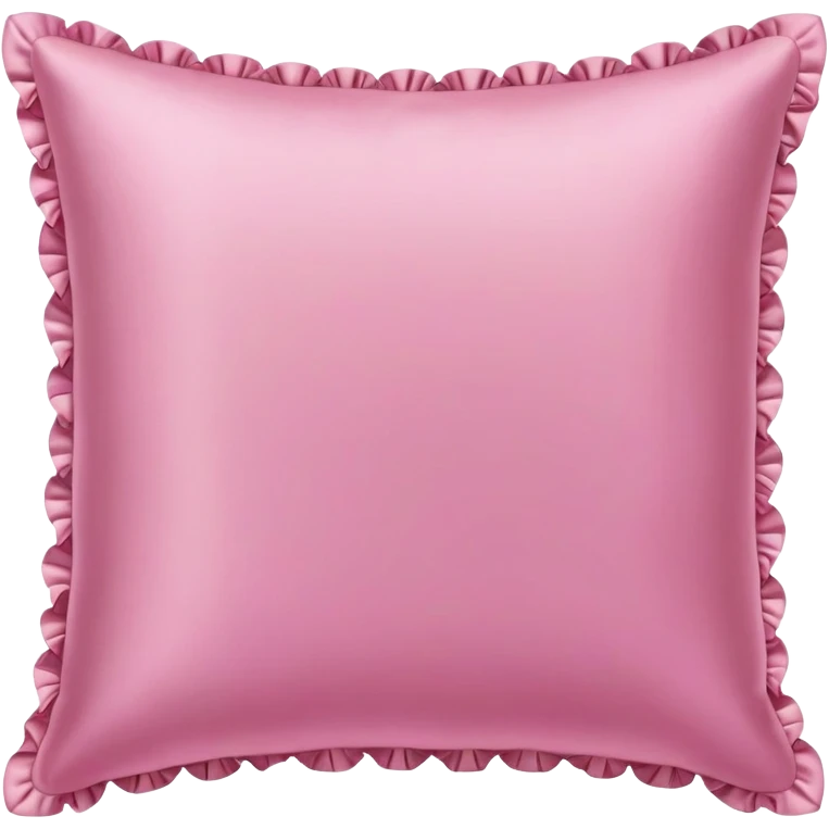 Pink silk pillow emoji