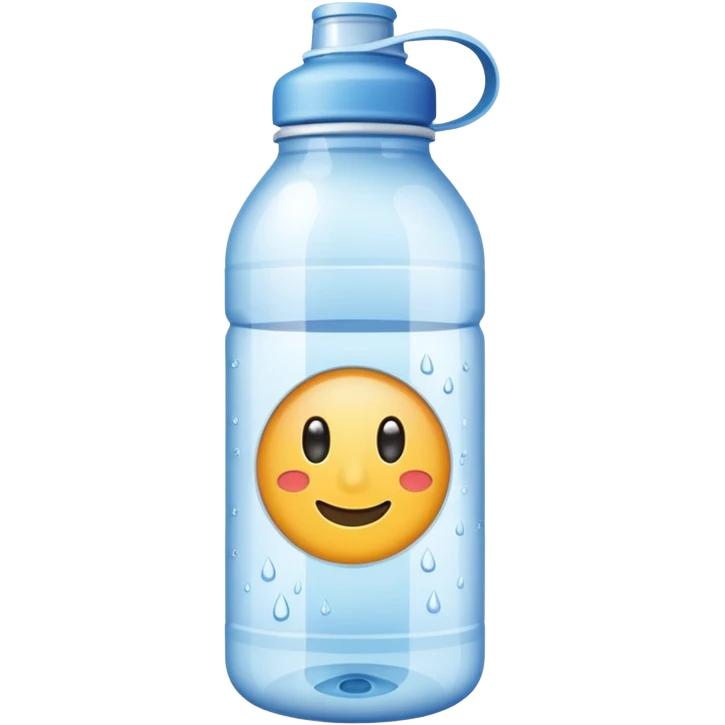 botella de agua gym emoji