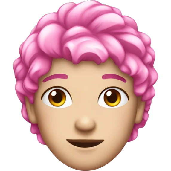 Pink sparkle emoji