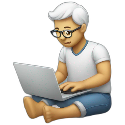 laptop person emoji