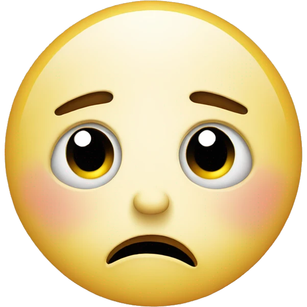 sad crying face emoji