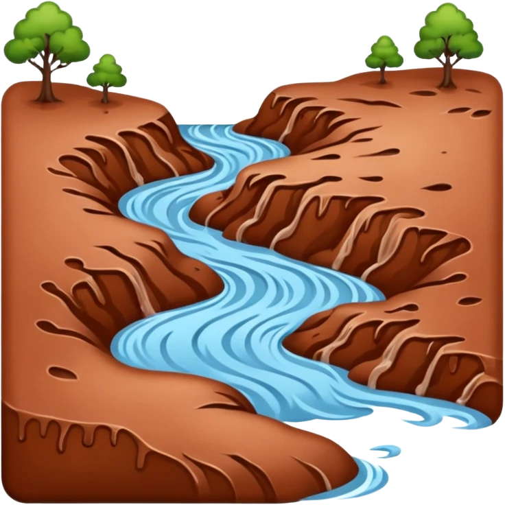 red river flowing emoji