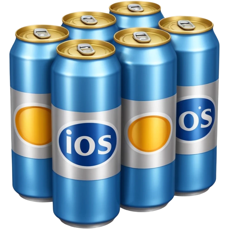 stack of many beer cans emoji