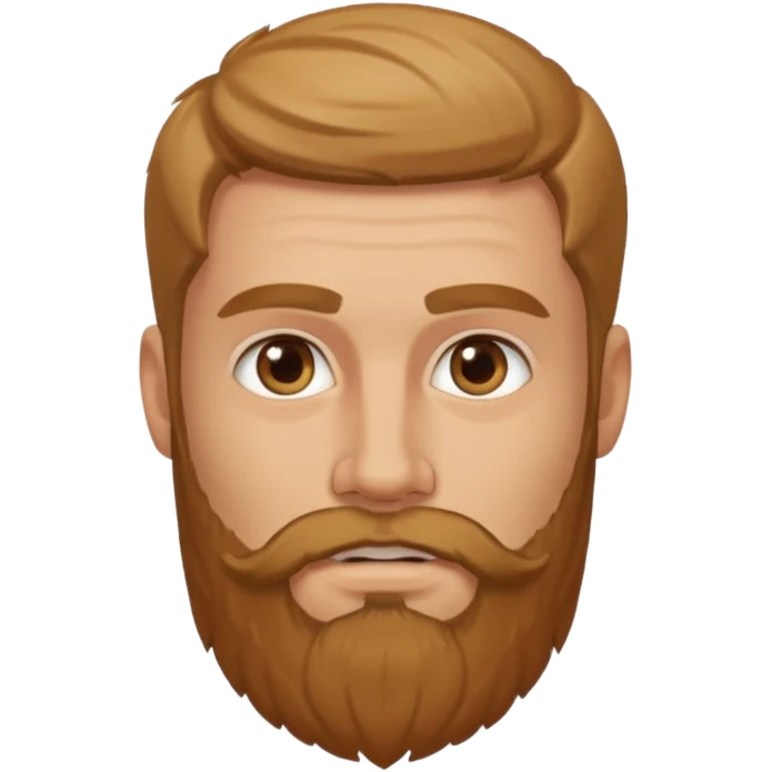 white ancient greek young man with beard emoji