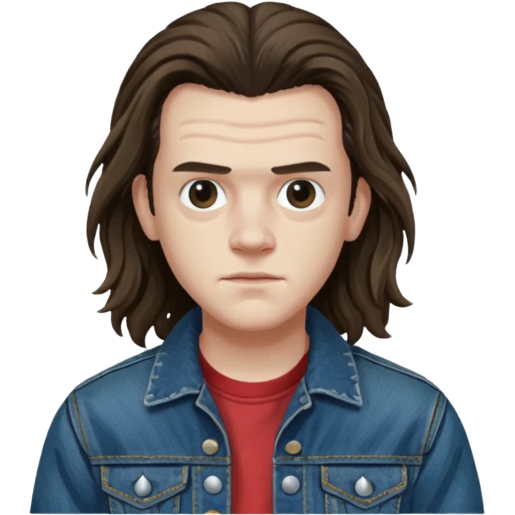 Eddie the freak from stranger things emoji