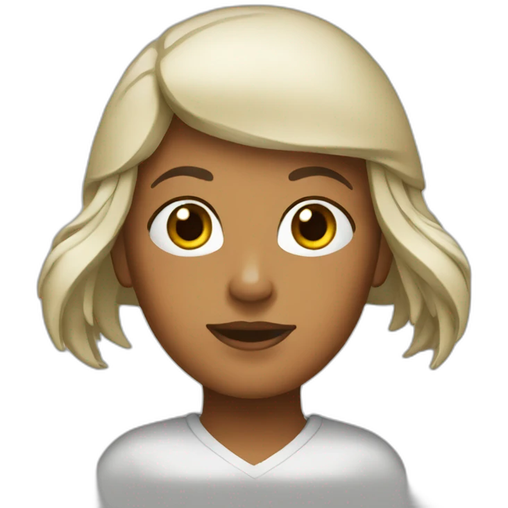 Crabe femme emoji