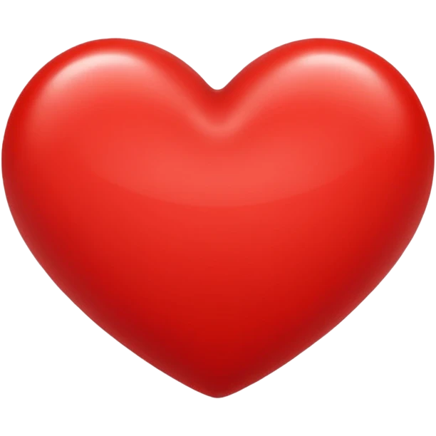 red heart emoji