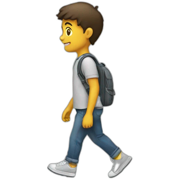 walking emoji