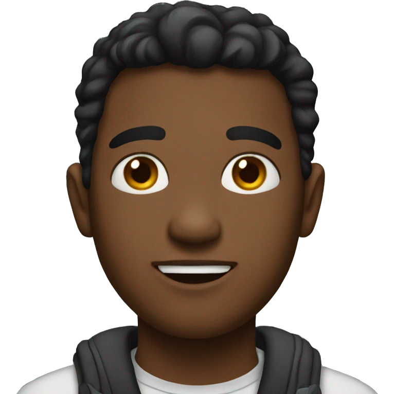 Single personEbony emoji