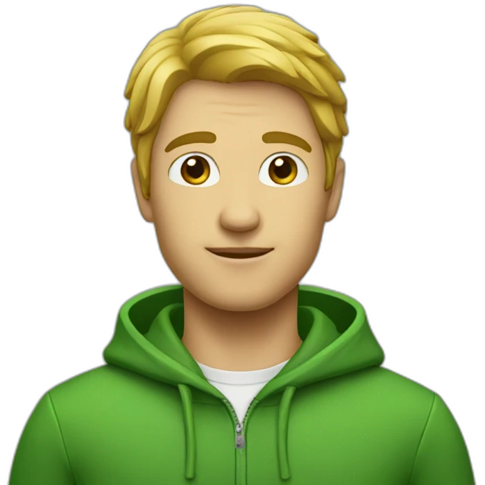 Homme vert emoji