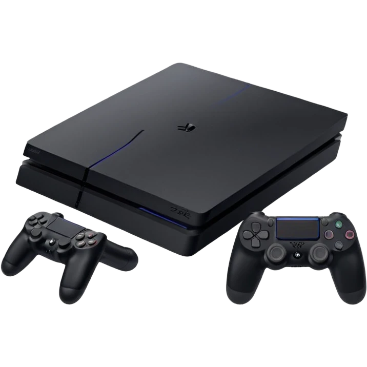 ps4 slim console only emoji