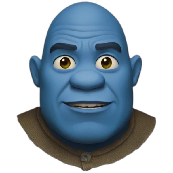 blue-shrek emoji