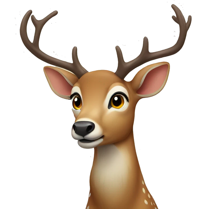 Deer emoji