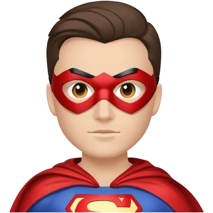 Me as a super hero emoji