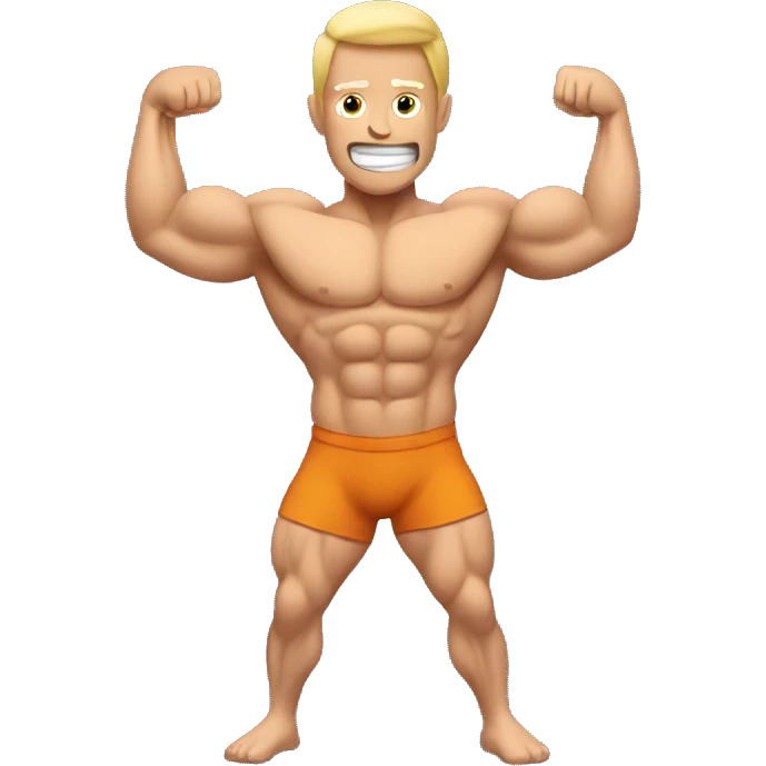 muscle strengthening emoji