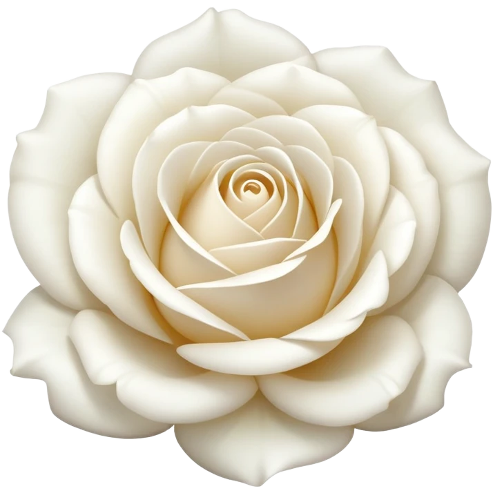 white rose emoji