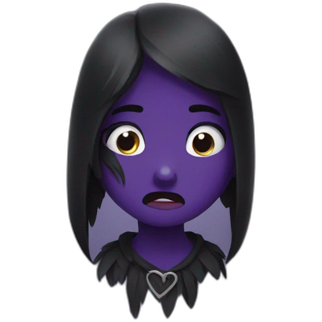 raven crying emoji