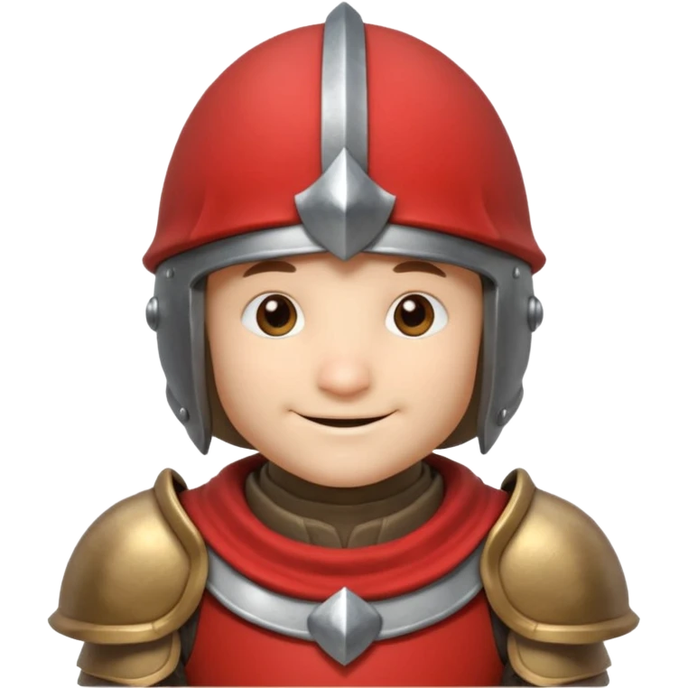 mushroom knight portrait, head and shoulders only, mushroom cap helmet, tiny armor collar, heroic smile, fantasy vibe, 3D cartoon, mobile game icon style, clean background, no text, no watermark
 
 emoji