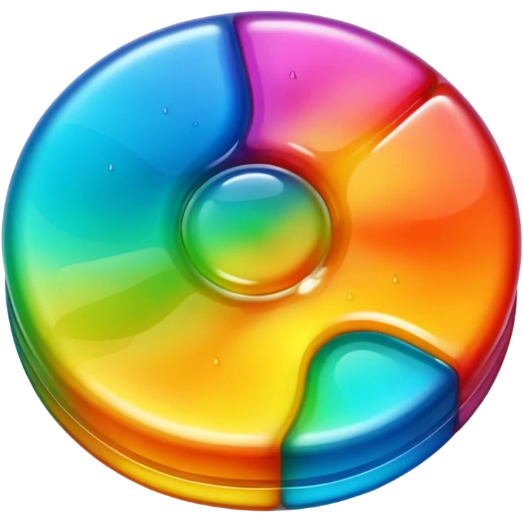 jelly disc smushed emoji