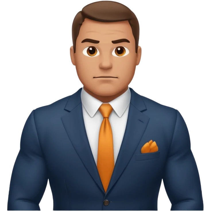 Make me a nice super cool and very huge man who knows all the things about everyone emoji