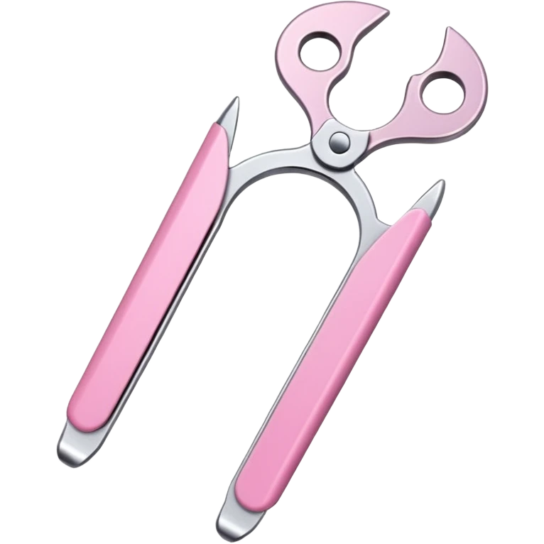 Pink cuticle cutter emoji