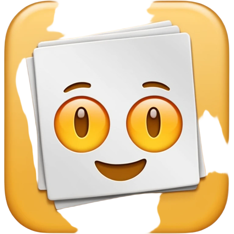 Paper emoji