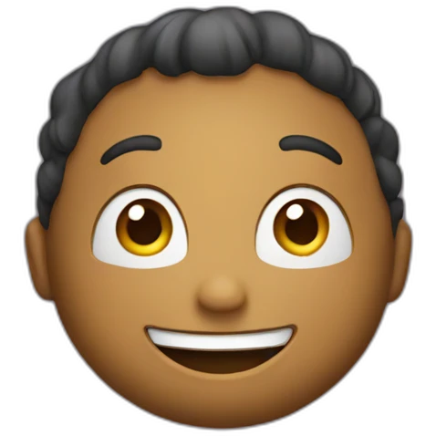 round emoji happy emoji