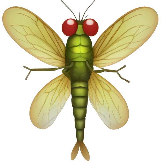 trout fly  emoji