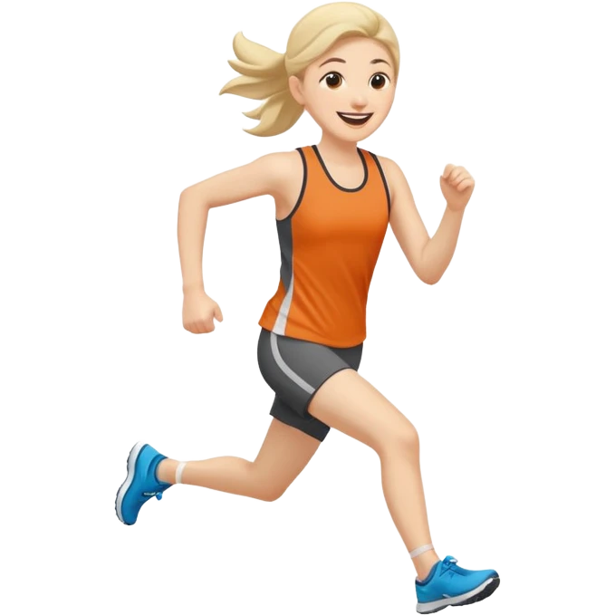 😂🏃🏻‍♀️ emoji