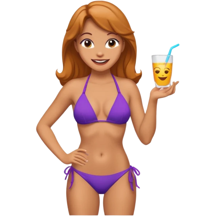 Daphne Blake Bikini Talking emoji
