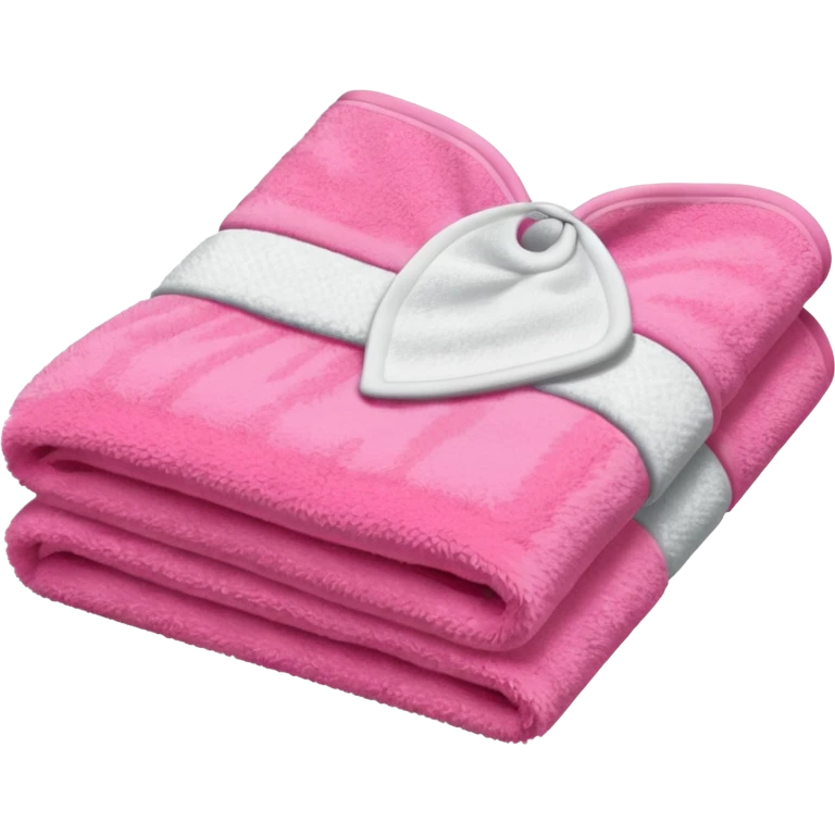 pink hotel towel emoji