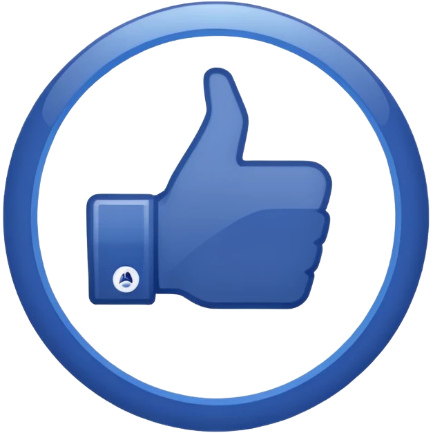 Create me an emoji that looks exactly like the Facebook blue verification batch it's for my research emoji