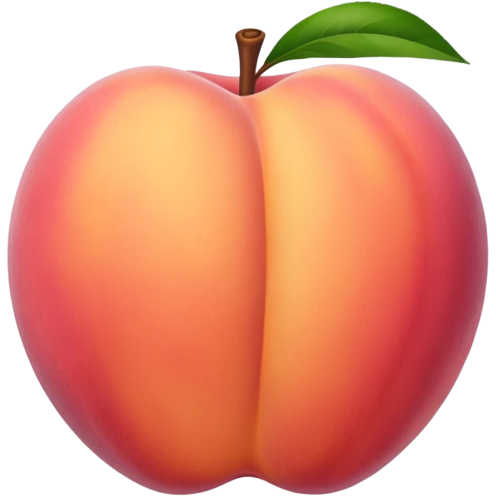 Peach emoji butt emoji