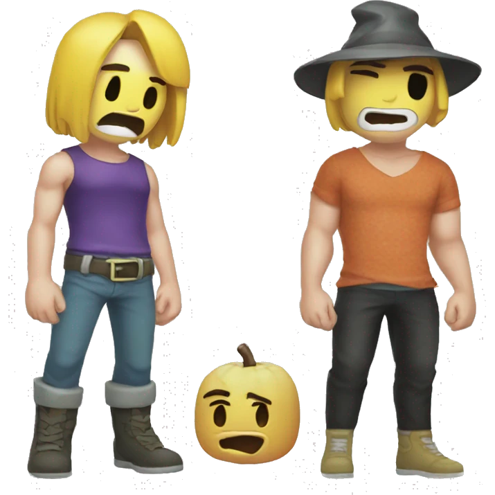 Billy y Mandy emoji