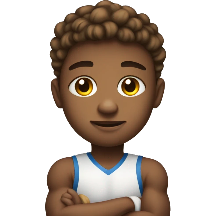 raising a kid, young athlete like boxer emoji
