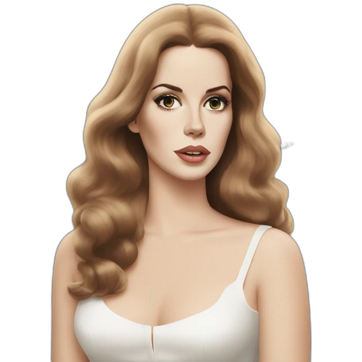 lana del rey smoking emoji