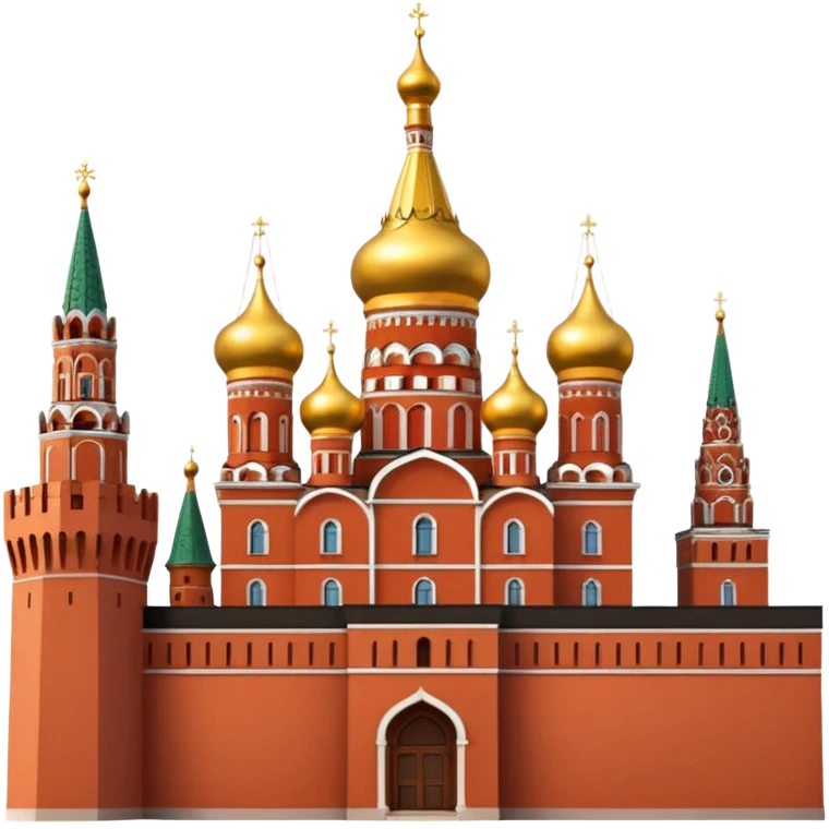 Kremlin. Moscow emoji