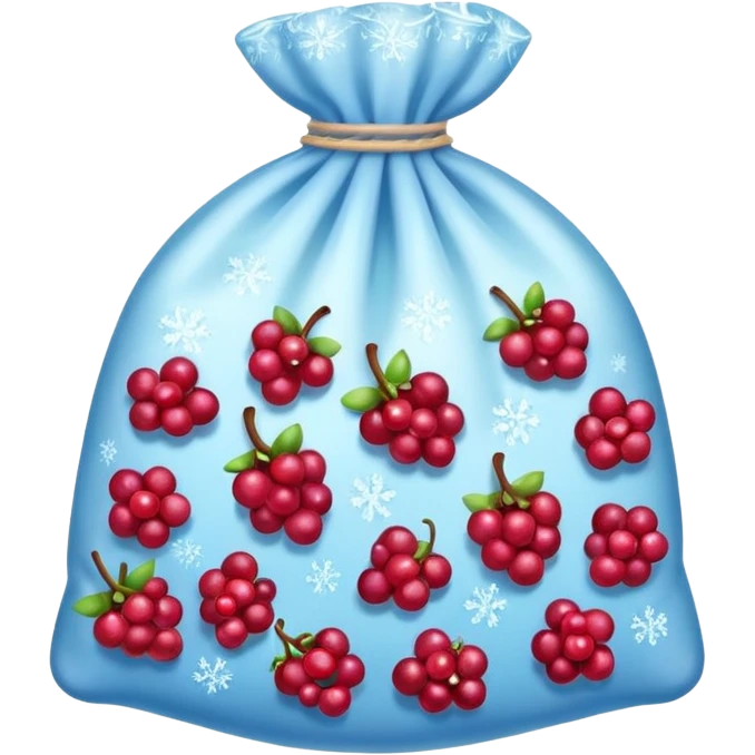 frozen fruit bag emoji