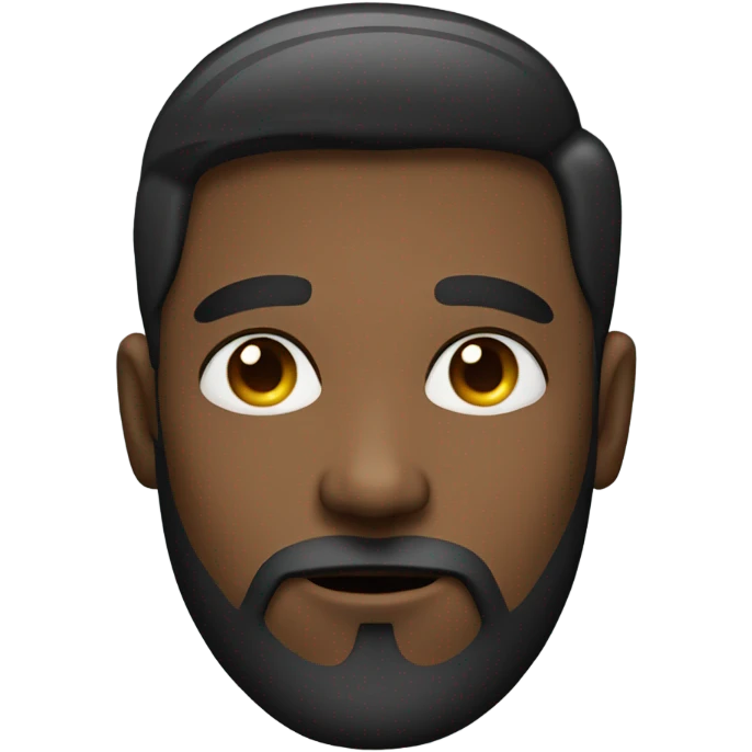Gay bearded male portrait indoors  emoji