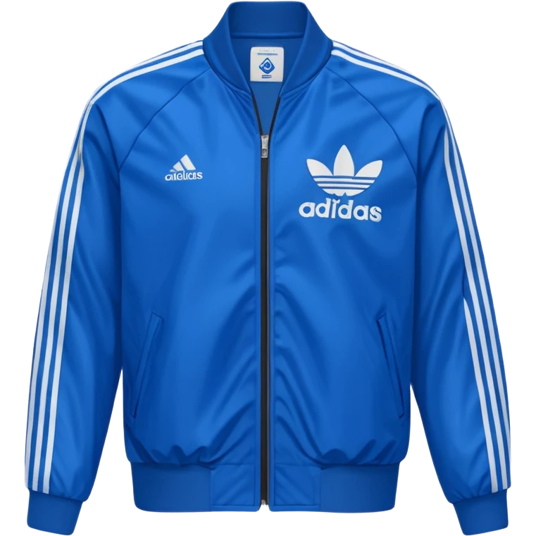 retro adidas jacket emoji
