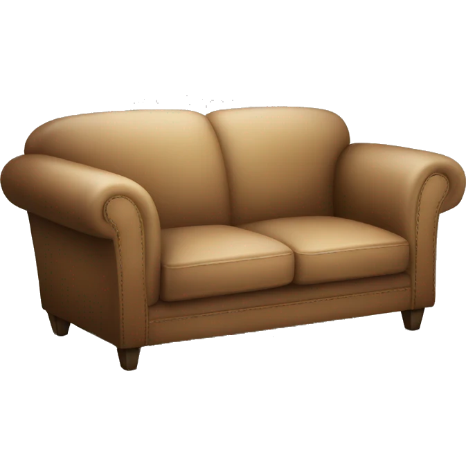 A comfy sofa emoji
