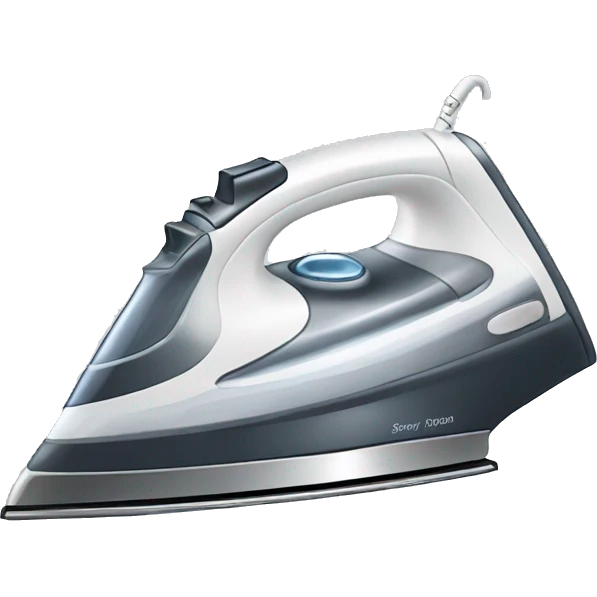 Steam iron emoji