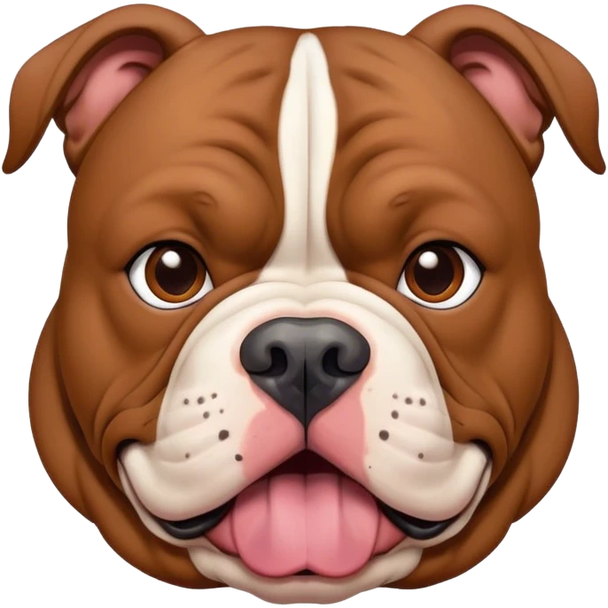 Amerian bully emoji