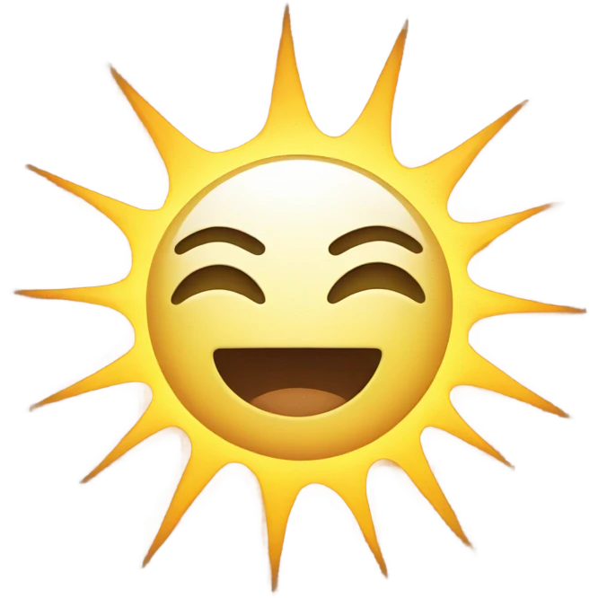 Planet Sun emoji