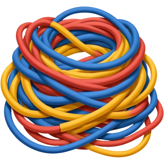 Tangled Cables emoji