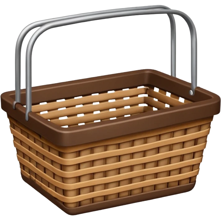 empty shoping basket emoji