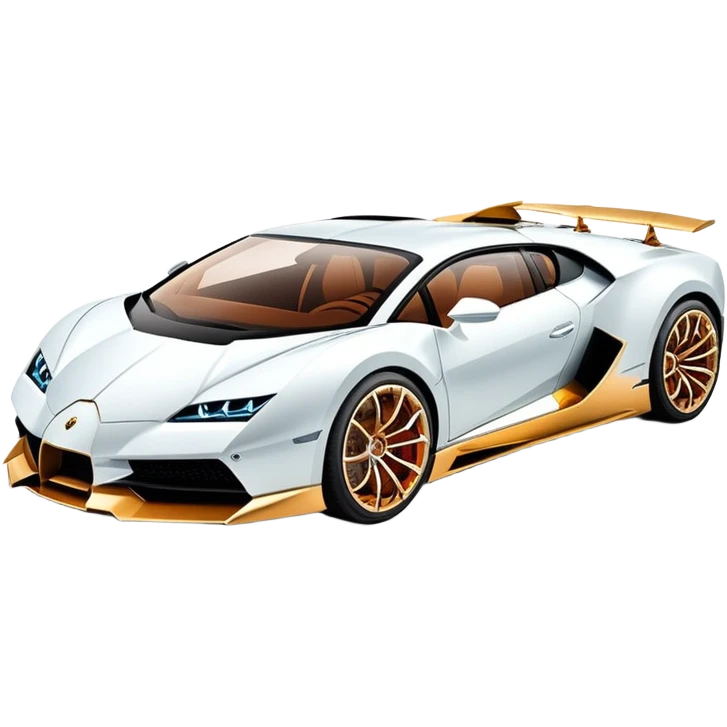 Lamborghini sian and Bugatti merged  emoji